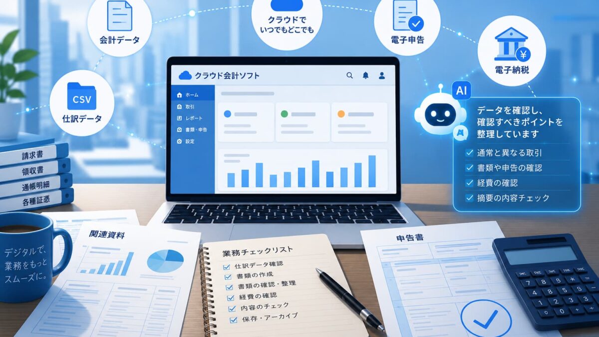 小さな会社の決算業務DX実践記 クラウド会計・電子申告・AIで見えた、バックオフィス改善のリアル